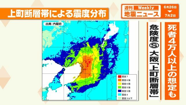 30年発生確率、数％でも危険な「Sランク活断層」　大阪直下に阪神・淡路大震災を上回る危険な活断層が――